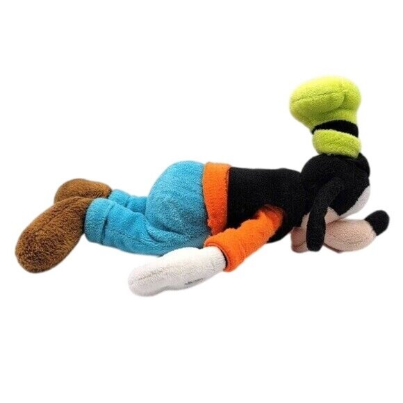 2/$15 Disney Store Goofy Plush Soft Doll Black 9" Orange Shirt Pants Hat Floppy - Picture 4 of 10